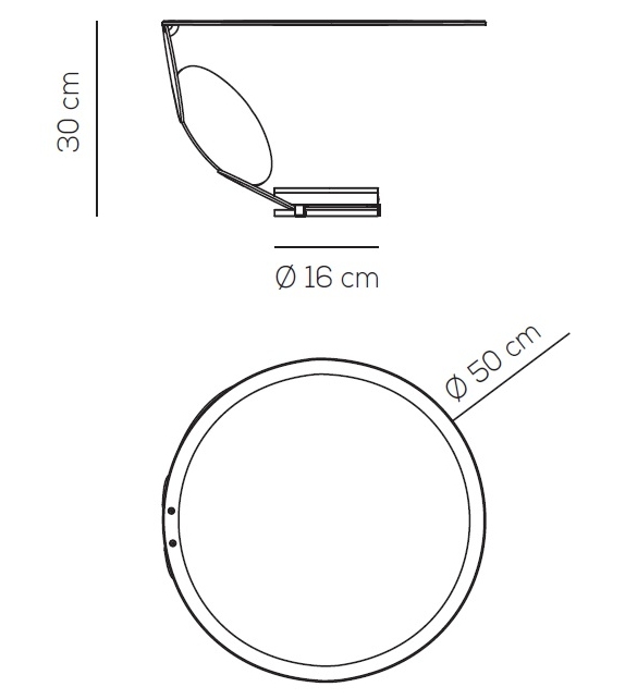 Cut Axo Light Tischleuchte