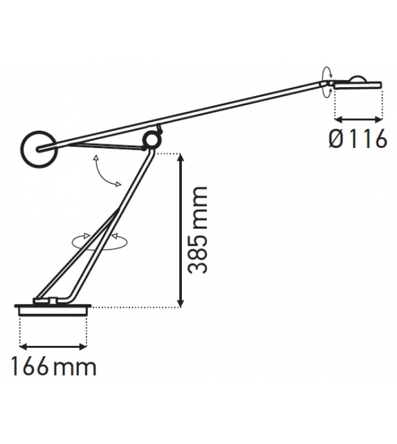 Aaro DCW Éditions Table Lamp