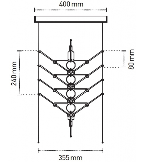 VVV Module DCW Éditions Lampada a Sospensione