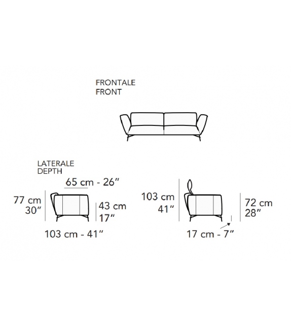 Tortona Living Nicoline Sofa