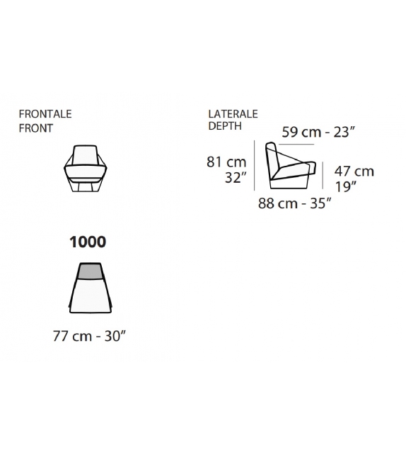 Moscova Nicoline Armchair