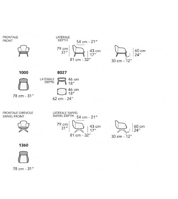 Ghirla Nicoline Fauteuil