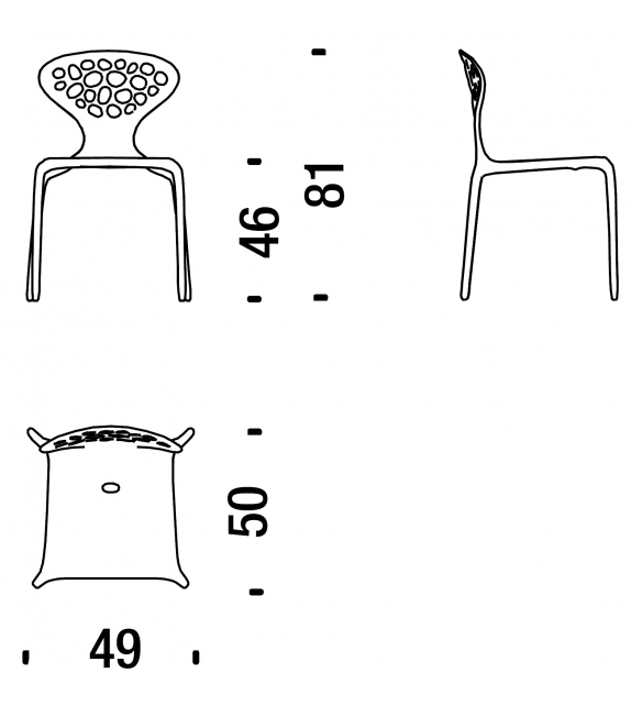 Versandfertig - Supernatural Moroso Stuhl