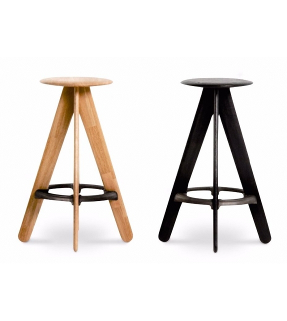 Slab Bar Stool Tom Dixon Sgabello