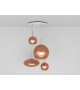 Copper Range Round Tom Dixon Sistema de Suspensión