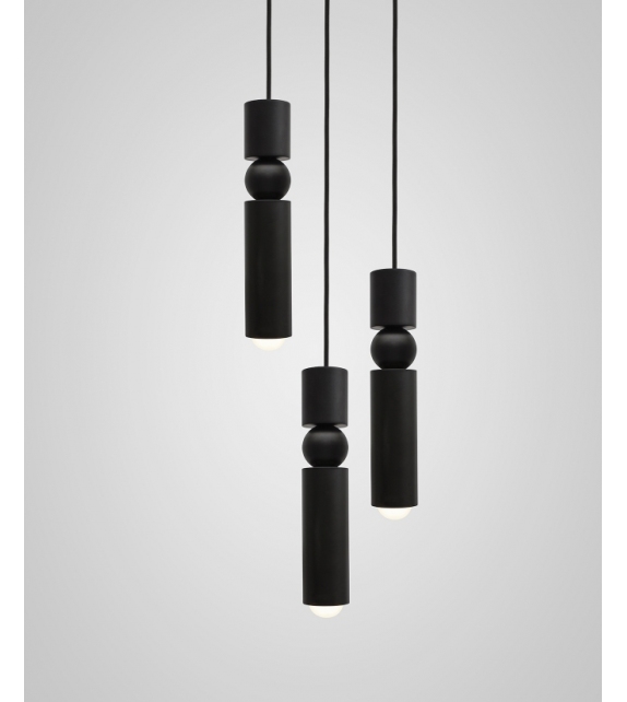Fulcrum Chandelier 3 Tier Lee Broom Lampada a Sospensione