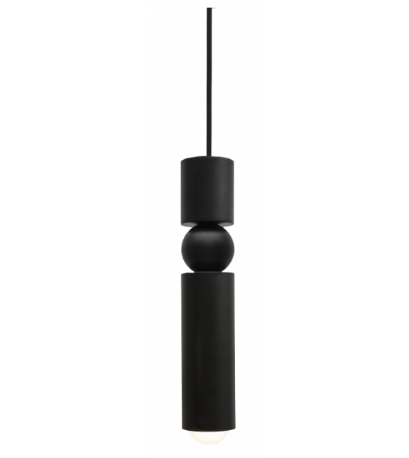 Fulcrum Light Black Lee Broom Lampada a Sospensione