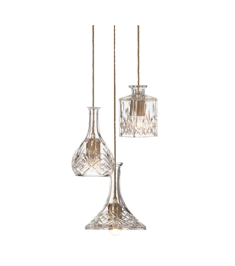 Decanterlight Chandelier 5 Tier Lee Broom Suspension