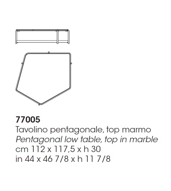 Ready for shipping - Skyline Giorgetti Occasional Table