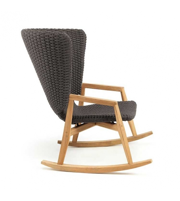 Knit Ethimo Sedia A Dondolo