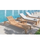 Sand Ethimo Sunlounger