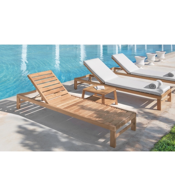 Sand Ethimo Sunlounger