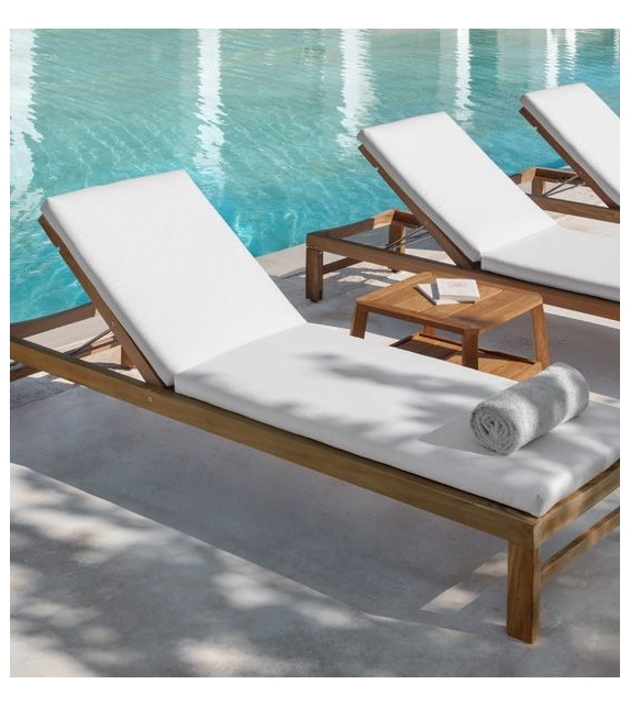 Sand Ethimo Sunlounger