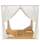 Essenza Ethimo Lounge Bed with Curtains