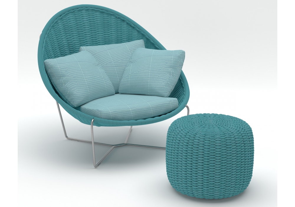 Versandfertig Nido Paola Lenti Sessel Milia Shop