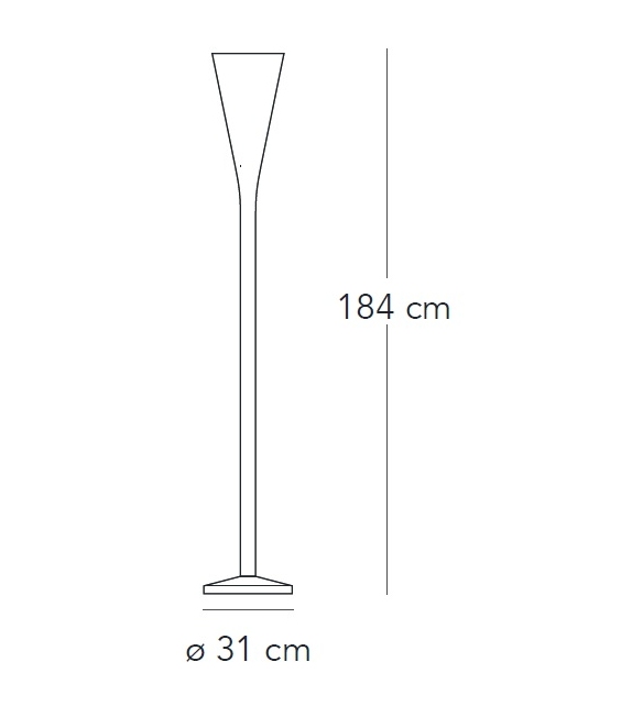 Luminator LED Fontana Arte Stehleuchte