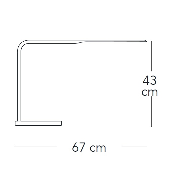 Kinx Fontana Arte Lampe de Table