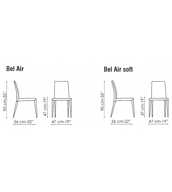 Bel Air Bonaldo Chaise