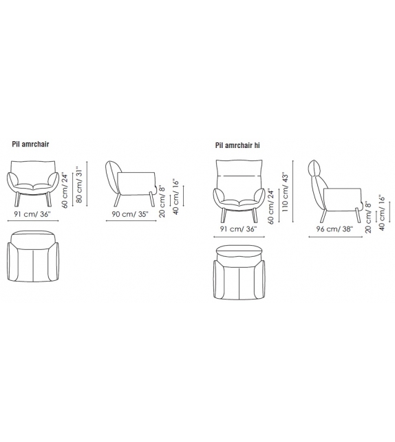 Pil Bonaldo Fauteuil