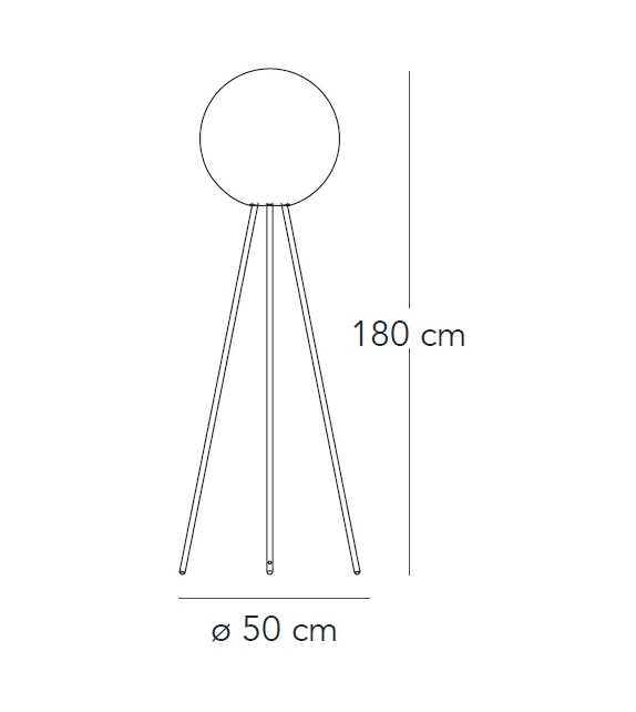 Prima Signora Floor Lamp Fontana Arte