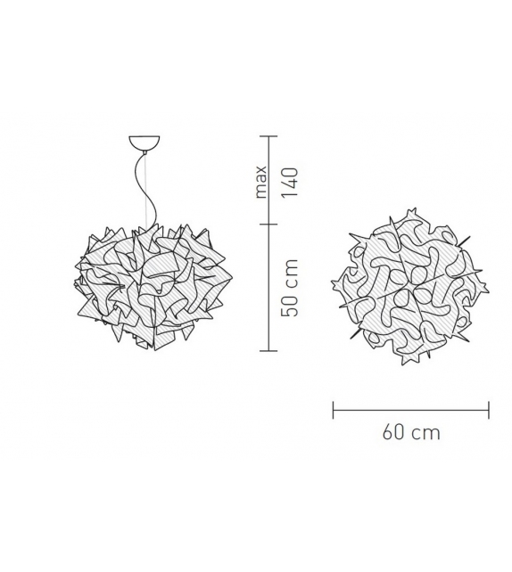 Ready for shipping - Veli Prisma Slamp Suspension Lamp