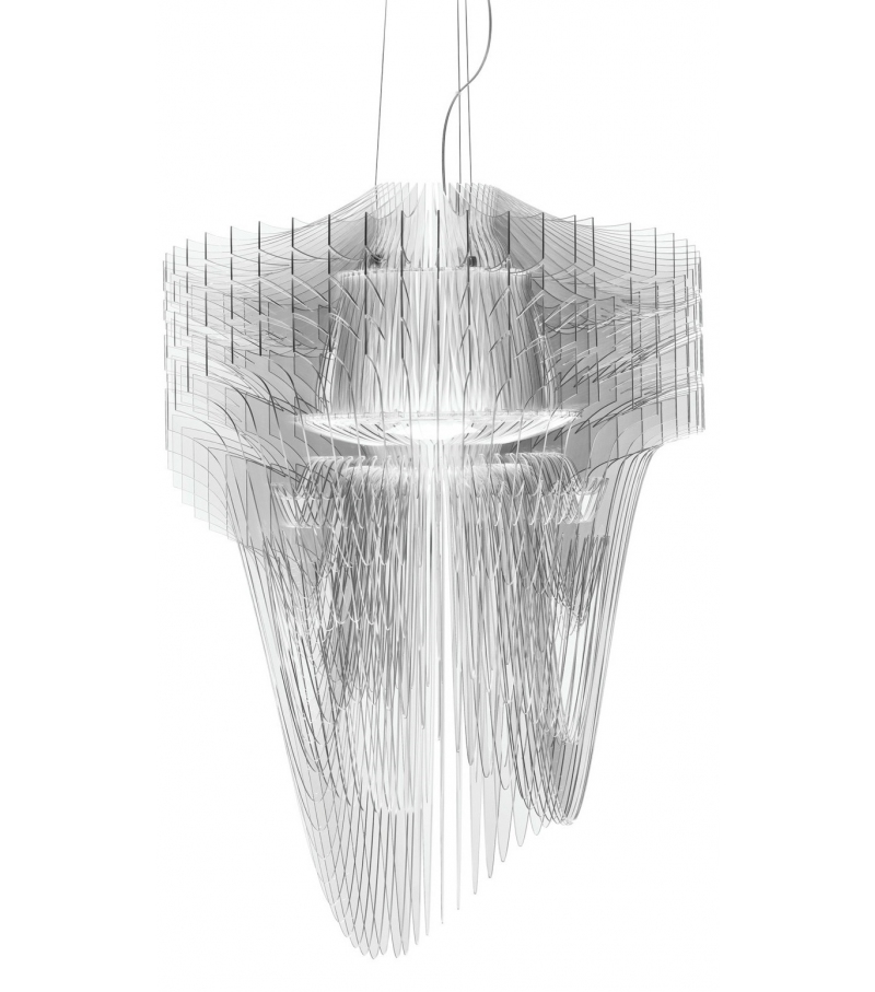 Ready for shipping - Aria Transparent Slamp Suspension Lamp
