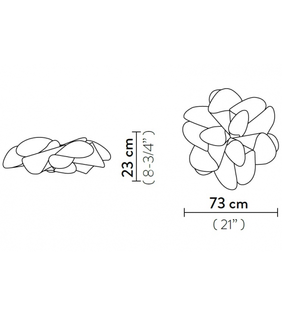 Etoile Slamp Ceiling-Wall Lamp