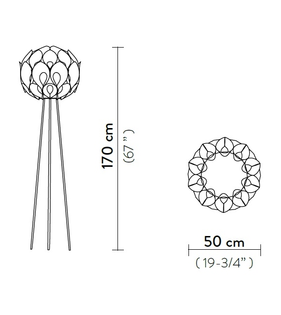 Flora Slamp Làmpara de Pie