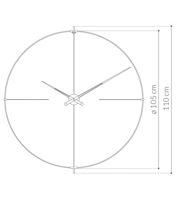 Prêt pour l'expédition - Bilbao Nomon Horloge