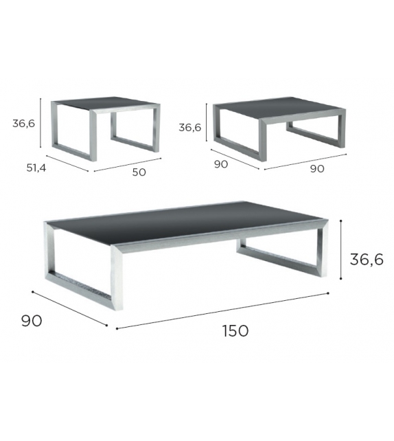 Ninix Royal Botania Side Table