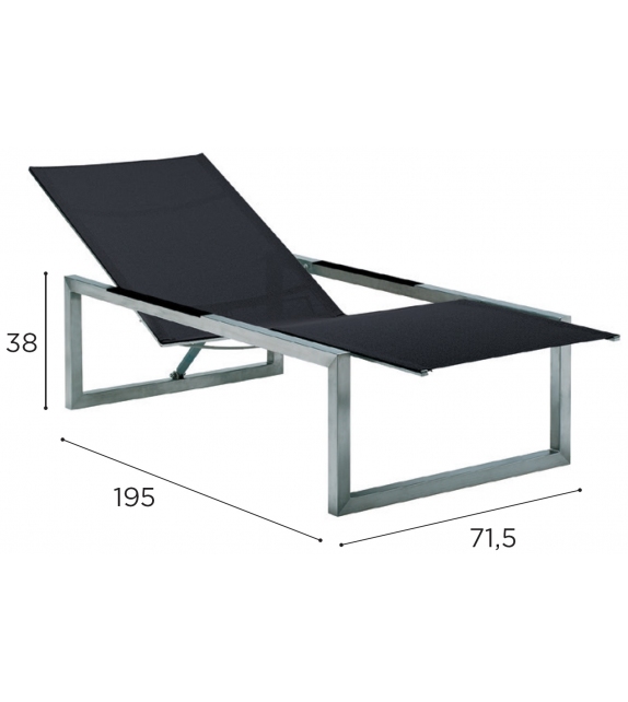 Ninix Royal Botania Sunlounger Relax