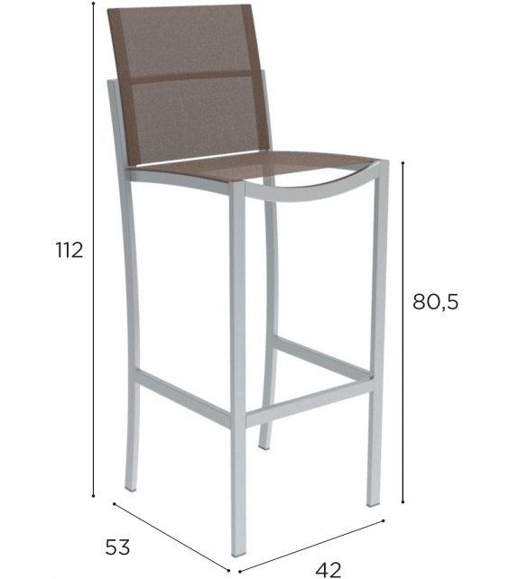 O-Zon Royal Botania Tabouret Bar