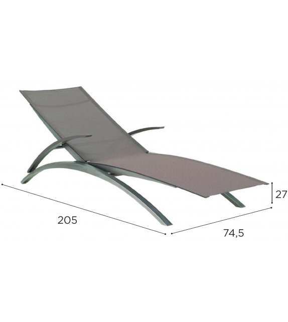 O-Zon Royal Botania Lettino