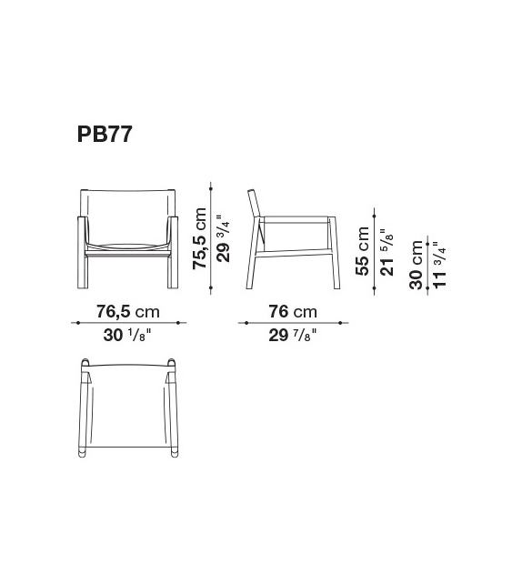 Pablo B&B Italia Fauteuil