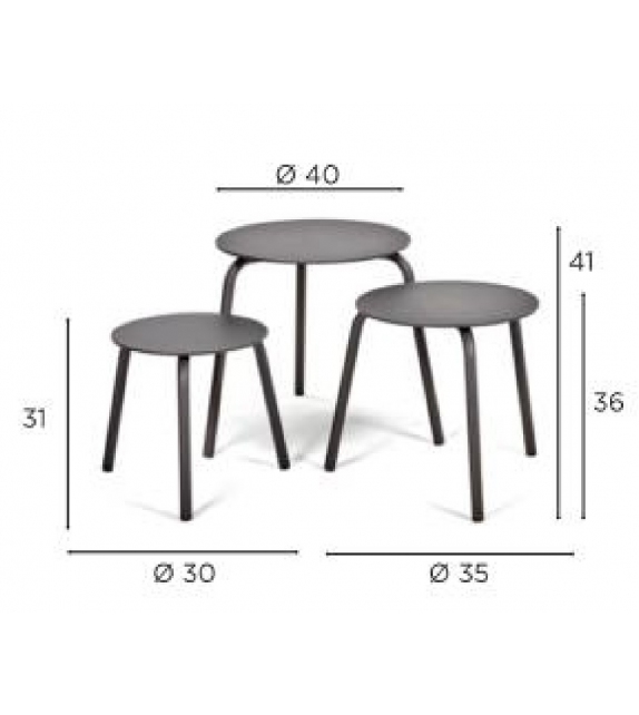 Samba Royal Botania Side Table