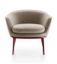 Caratos Maxalto Armchair with Low Backrest