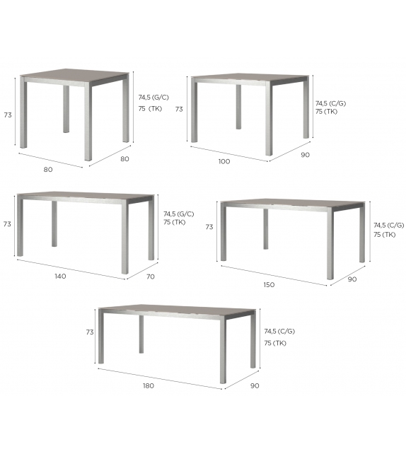 Taboela Royal Botania Table