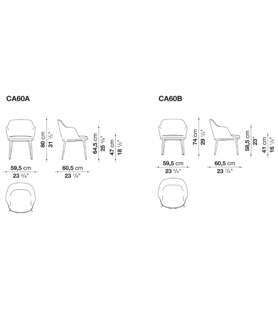 Caratos Maxalto Easy Chair