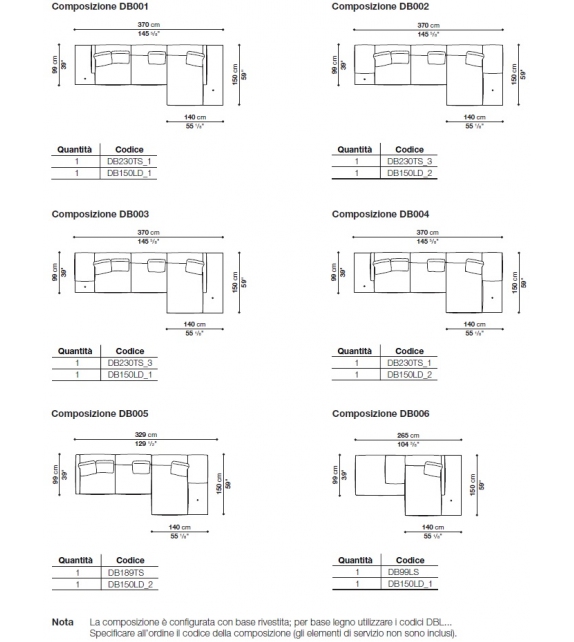 Dock Basso B&B Italia Divano
