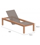 XQI Royal Botania Sunlounger