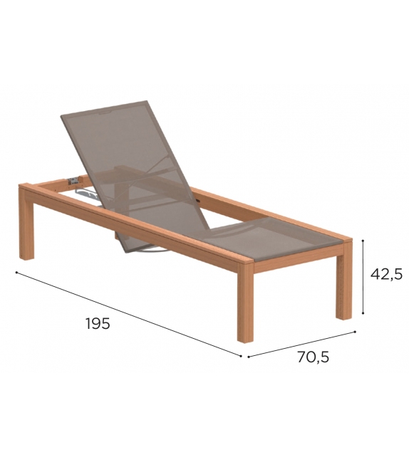 XQI Royal Botania Sunlounger