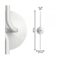 Ready for shipping - Lightspring Double Flos Wall Lamp