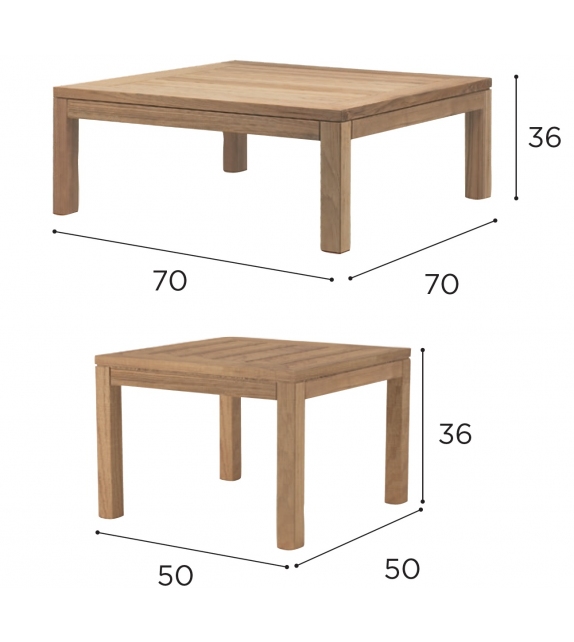 XQI Royal Botania Beistelltisch