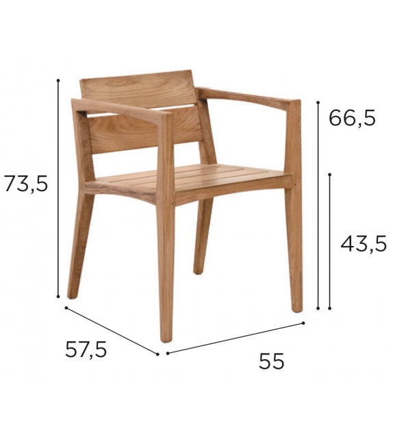 Zenhit lounge Royal Botania Petit Fauteuil