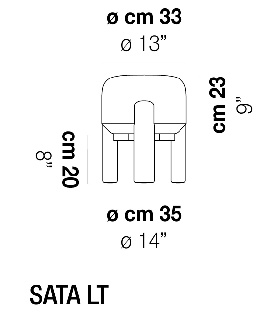 Sata Vistosi Table Lamp