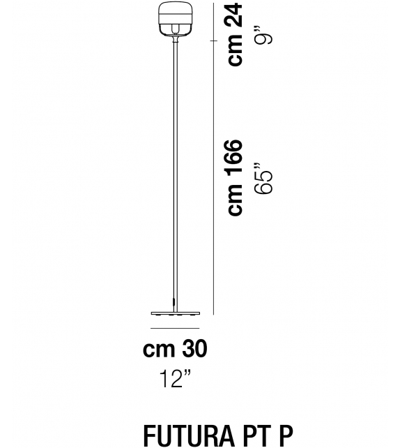 Futura Vistosi Floor Lamp