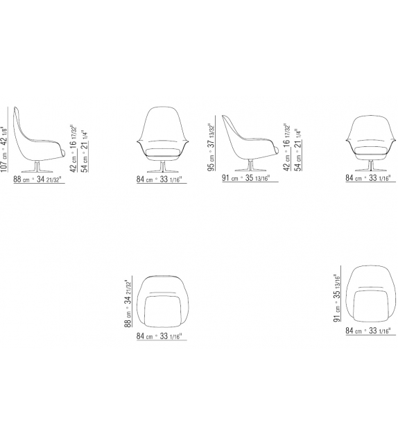 Sveva Soft Flexform Sessel