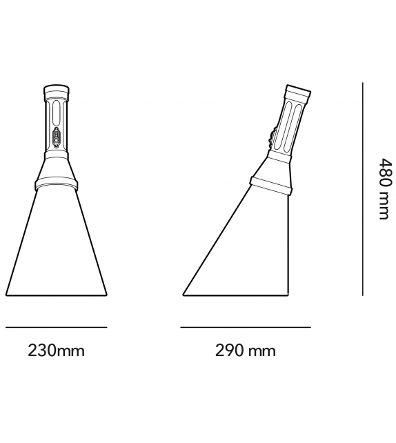 Prêt pour l'expédition - Flash Qeeboo Lampe