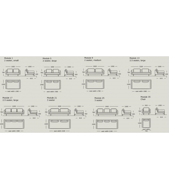 Edge V2 Wendelbo Sofa