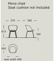 Mono Wendelbo Chaise Rembourrée v2